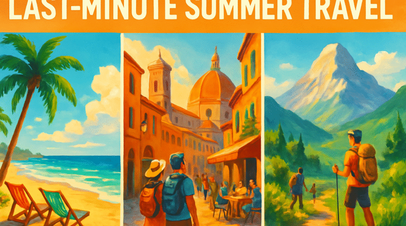 découvrez trois destinations de voyage de dernière minute à explorer cet été et vivez des aventures inoubliables ! profitez du soleil, de paysages époustouflants et de cultures enrichissantes. préparez-vous pour des escapades mémorables sans vous ruiner !