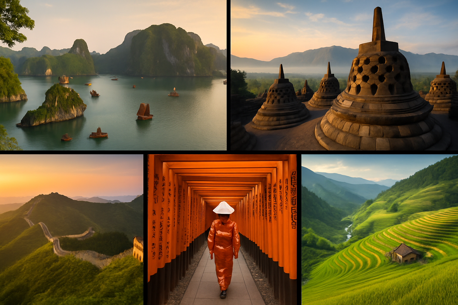 découvrez cinq destinations incontournables pour un circuit organisé en asie. plongez dans des cultures fascinantes, des paysages époustouflants et des expériences mémorables qui rendront votre voyage inoubliable. explorez des sites emblématiques et savourez la diversité de ce continent fascinant.