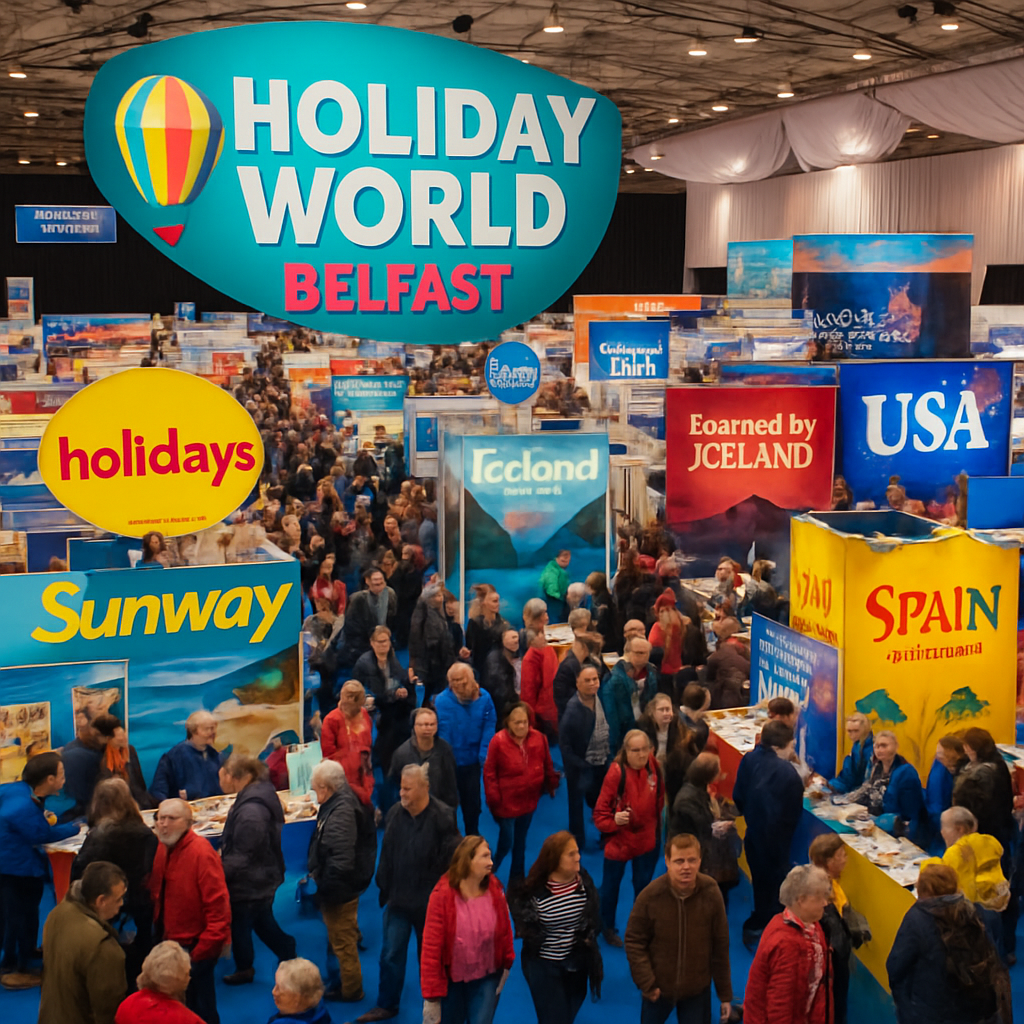 le plus grand salon des vacances d’irlande du nord arrive bientôt : découvrez une expérience unique regroupant toutes les offres et inspirations pour vos prochains voyages, aussi bien locaux qu’internationaux, et préparez vos escapades de rêve en un seul lieu.